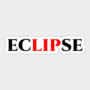 This is ECLIPSE! Sticker